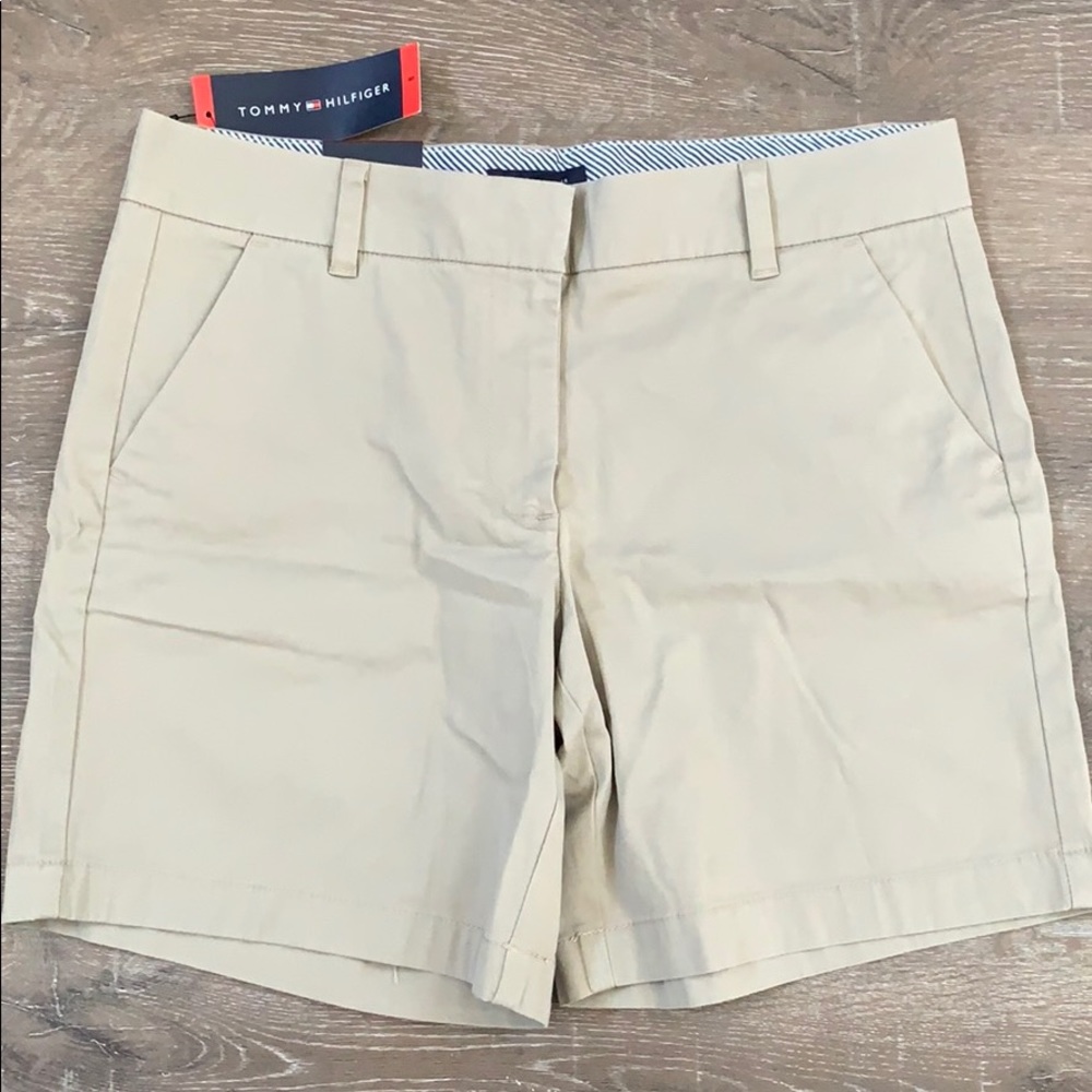 Tommy Hilfiger Khaki Walking Shorts